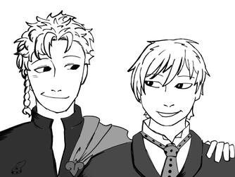 Line art fanart